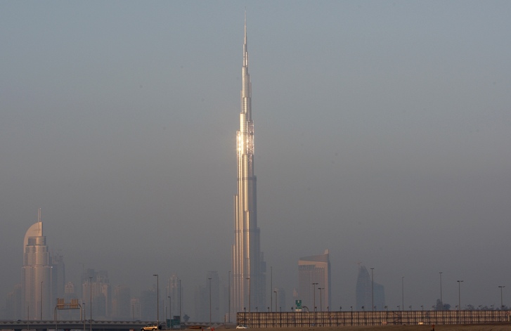 4, 2010. The Burj Dubai Tower